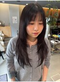 軽めレイヤー◎ハッシュカット