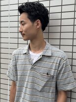 サンアタゴノット(san.atagonot) オールバックパーマ