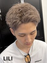 アンドメゾンオム(&Maison. homme) LILI/ハイトーン/スパイキーショート/加古川/ルーズショート