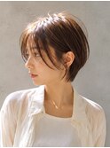 【ICY土屋】垢抜けベージュショートボブ