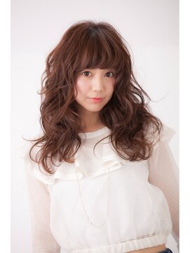 アールヘア ナチュラルアンドオーガニックサロン ツヤピンクパール☆フェミニンカール