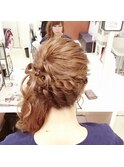 サイドアレンジ（ヘアセット）