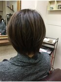 ショートボブ×イルミナカラー