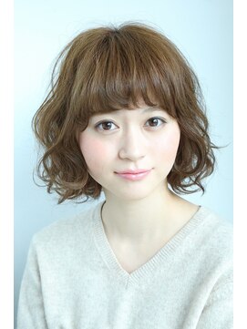 ヘアーズ キュア(hair's Cure) ふんわりウエーブボブ