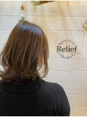 【Relief】大人カジュアルボブ