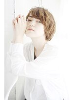 シュシュット(chouchoute)&nbsp;吉祥寺3分/かきあげ髪質改善マロンベージュ美髪Aラインボブ/028