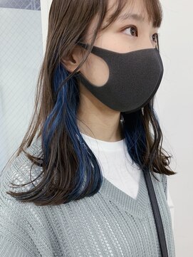 キー(kii) インナーカラー　イヤリングカラー　20代　福岡　天神　薬院