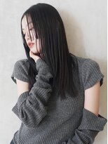 アルバム 池袋(ALBUM) フェイスポイントカット_グレージュカラーボブウルフ_89052