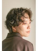 アフェット バイ フラミューム 三軒茶屋(affetto by flammeum)&nbsp;ランダムパーマ×センターパート