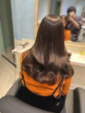 アソビセカンド 原宿(ASOBI 2nd) 透け感ベージュカラー　20代/30代/ブリーチなし