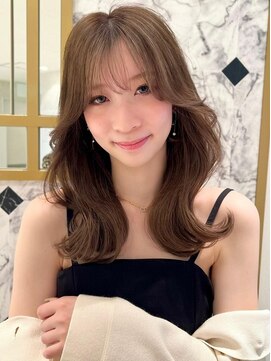 ロンドシェリ 仙台(Lond Cheri) くびれカール レイヤーカット×グレージュ/シアーカラー[仙台]