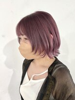 【AnFye】ボブウルフ×ピンクラベンダー♪