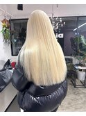 blond/抜きっぱなしブリーチ/ブロンド/ハイトーン/ケアブリーチ