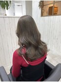 ワンブリーチ×オリーブグレージュ