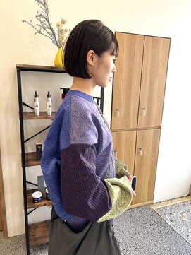 アノネ(anone) ボブ×切りっぱなし