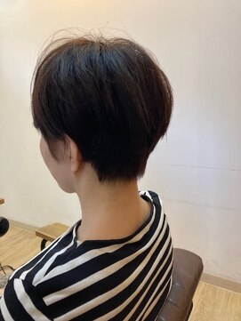 グランバイ アトリエドングリ(Grand × AtlierDonguri) お客様髪質改善データ1115（縮毛矯正後のカット）