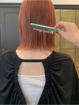 パークレーン アイス イヴェン(park lane ICI yeven) オレンジピンク　春カラー　/akari