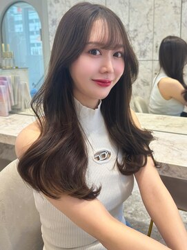 シーシンジュク 新宿南口(Sea shinjuku) 韓国風前髪×レイヤーカット【新宿/前髪/レイヤーカット】