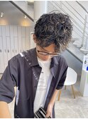 スパイラルパーマ