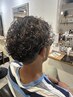 【男性限定】パーマ+カット+炭酸シャンプー￥13200→￥１２１００