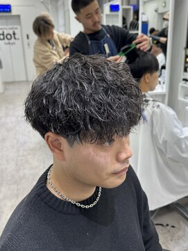 ドットトウキョウ 横浜店(dot.tokyo) 【菊地瞬平】ツイストスパイラルパーマ(横浜/メンズパーマ)