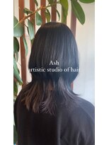 アッシュ アーティスティック スタジオ オブ ヘア(Ash artistic studio of hair) ウルフ×インナーカラー
