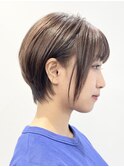 【松戸 藤原】丸みショートボブ 大人かわいい