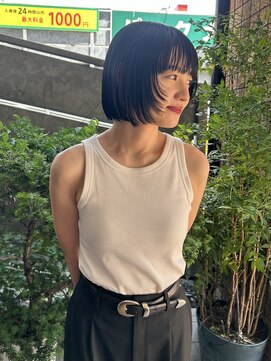 蜃気楼 （（（蜃気楼）））顔まわりが可愛いボブ