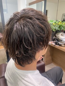 アッシュ 中目黒店(Ash) ミディアムパーマ