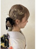 ヘアアレンジ 成人式 卒業式 成人式ヘア
