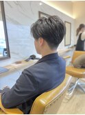 かき上げショート×ニュアンスパーマ*
