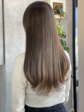 ブランシュ(BLANCHE) 【BLANCHE】ロング+グロスベージュ　藍住町