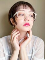 アース 錦糸町店(HAIR&MAKE EARTH) 20代30代40代前下がりストレート小顔補正立体カット