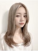 髪質改善 前髪カット 韓国風 トリートメント 縮毛矯正 10
