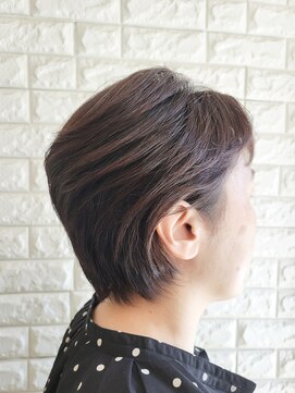 松本平太郎美容室 国立店 ショートレイヤー×イノアカラー