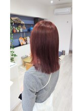 アオイ(Aoi)&nbsp;ブリーチなしワインレッドカラー