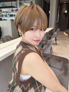 ロンド ジュルード 名古屋(Lond jeloud) ショート ボブ インナーカラー 韓国風5701