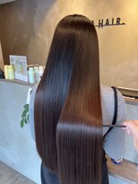 イーラヘアー(ERA HAIR)&nbsp;大人可愛い透明感ストレートロングヘア髪質改善20代30代40代