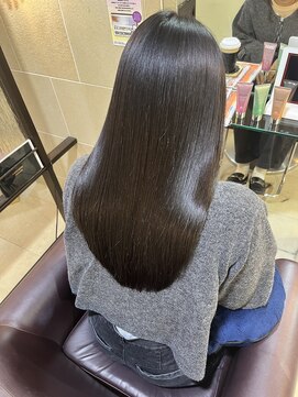 ハピネスフィール 宇治店(Happiness FEEL) 髪質改善　艶カラー
