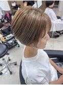 脱白髪染め/40代ヘアスタイル/50代ヘアスタイル/60代ヘアスタル