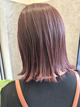 ガーデンエス 府中店(GARDENes) 【カシスカラー】【ブリーチ無し】