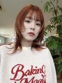 エムスラッシュ アヴェダ 自由が丘(M.SLASH AVEDA)&nbsp;セミロングのハッシュカットでトレンド感をプラス