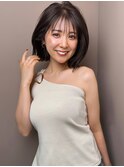 《SOYON》大人の切りっぱなしボブ
