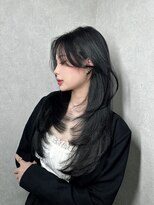 ザシェノンウメダ(THA CHAINON UMEDA) 心斎橋/着物ヘア/大人ガーリー/ダークアッシュ/似合わせカット