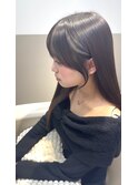 盛れる顔まわりカット/髪質改善/縮毛矯正