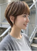 大人ショートボブ/ひし形ショート/似合わせショート