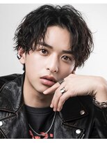 アストラ(ASTRA)&nbsp;MEN’S HAIR/サーフカール/刈り上げセンターパート/札幌