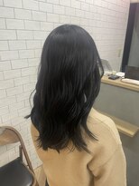 ループウエスト(LOOP WEST) ブルーブラック 0324