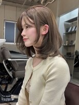 フェブミエル(fev miel)&nbsp;【fev_uran】medium layer × olive beige