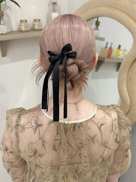 スイ(sui) ボブヘアのカチモリヘアセット